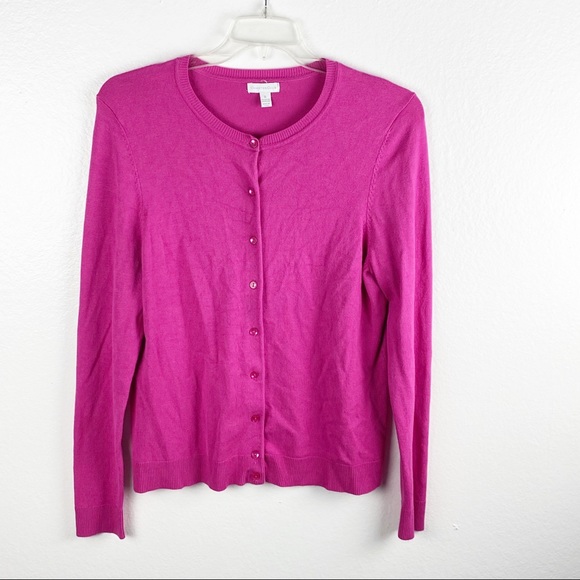 Charter Club Sweaters | Charter Club Pink Buttoned Cardigan | Poshmark